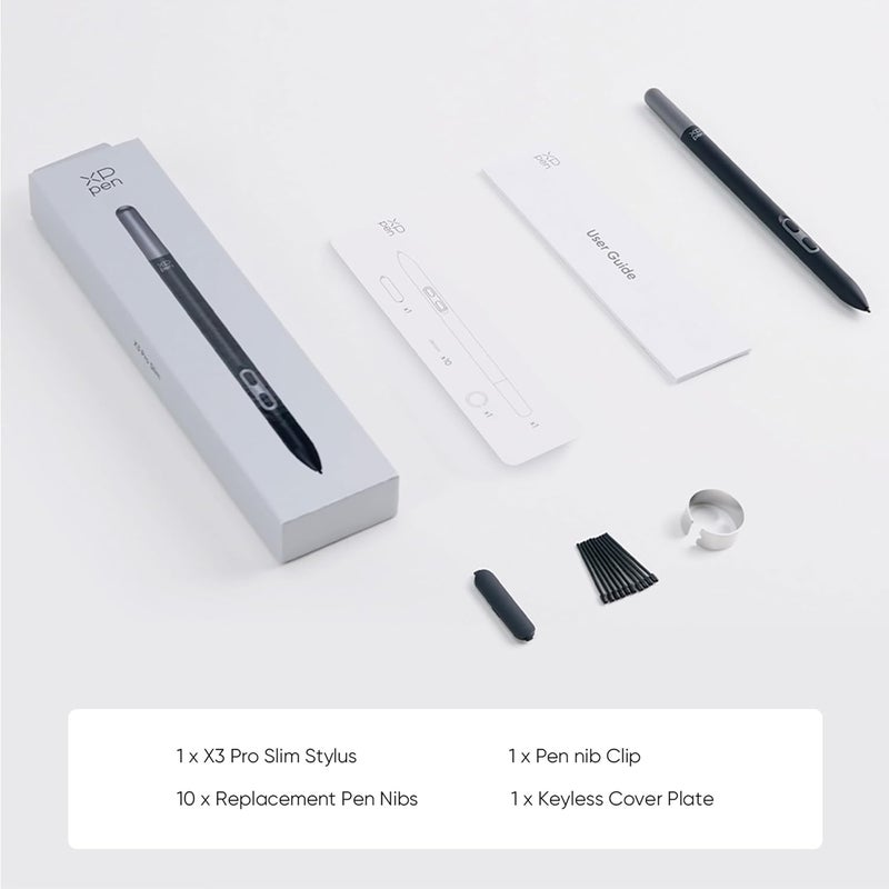 XPPen قلم X3 برو سليم مع 16K مستوى ضغط بدون بطارية دقة أعلى متوافق فقط مع Artist Pro 14 و 16 الجيل 2 / سلسلة Deco Pro الجيل 2 / Artist Pro 19 لوح الرسم - Image 4